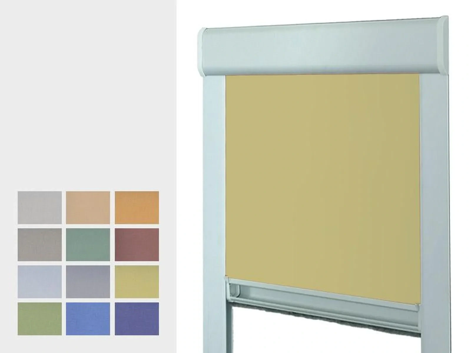 SKYLIGHT - strešné rolety látka bežná CZAD - pre FAKRO