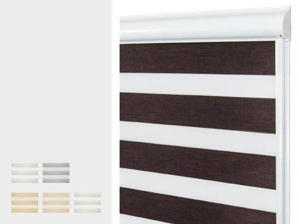 Roleta SWING - deň a noc - látka BALI