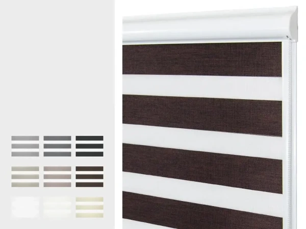 Roleta SWING - deň a noc - látka IBIZA