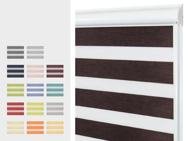 Roleta SWING - deň a noc - látka BAHAMA