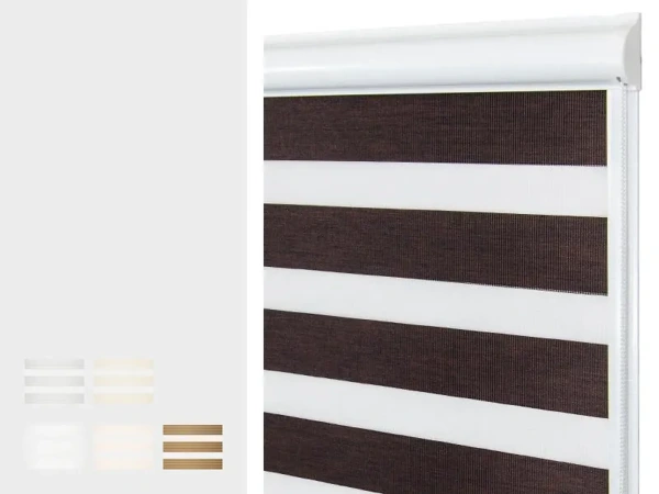 Roleta SWING - deň a noc - látka KRÉTA